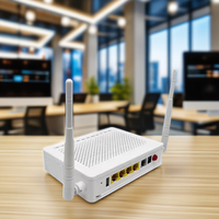 F670L GPON ONU ONT WiFi de Doble Banda 4GE+1POTS+1USB+2.4G+5G Wifi LAN FTTH FTTX Módem Router de Fibra Óptica para Redes Ópticas