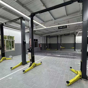 Elevador de Autos de Dos Postes con Capacidad de 4500 kg, Ángulo Asimétrico de 45 Grados, Sistema de Elevación de Vehículos Premium - Product Image 4