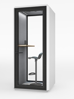 Vente en gros Meeting Pod Téléphone de bureau Portable Vocal Phone Pods Enregistrement vocal Cabine Acoustique Insonorisé Office Pod