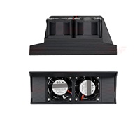 Motorrad Dual-DC-Controller Kühlventilator-Set mit Schalter, ABS-Gehäuse, wasserdichter Stecker für Surron Ultra Bee Elektro-Dirtbike
