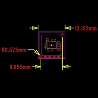 Module de caméra USB miniature 12*12mm, capteur CMOS 1/4 pouce, 720P 1280*720 30fps JPEG UVC OTG DC5V, carte de caméra pour vision industrielle