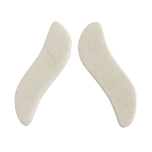 Quartz Rose Naturel et Jade Blanc Corps et Masseur Facial Cristal Gua Sha Ensemble pour Main Cou Yeux Application Manuelle - Product Image 6