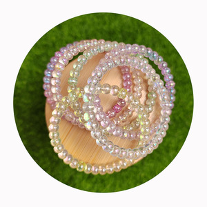 47mm acrilico AB trasparente cornici focali <span class=keywords><strong>perline</strong></span> ad anello rotondo <span class=keywords><strong>con</strong></span> 2 fori, anello circolare in acrilico per portachiavi che fanno penne <span class=keywords><strong>con</strong></span> <span class=keywords><strong>perline</strong></span> fai da te - Product Image 2