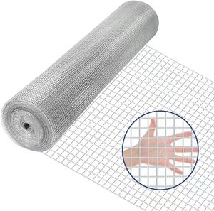 Rouleau/feuille de treillis soudé pour renforcement de béton, construction de clôtures, services de pliage et de découpe de trous carrés - Product Image 5