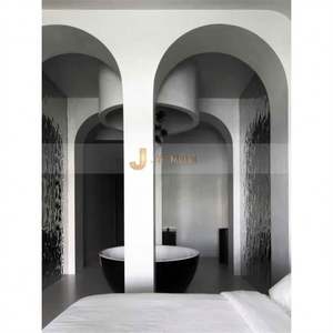 ANN3881 Panel Metálico Decorativo de Acero Inoxidable con Diseño de Onda de Agua, Certificado por ASTM, para Revestimiento de Paredes, Proyectos de Diseño de Interiores - Product Image 3