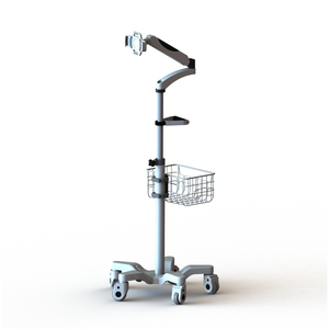 Conception ergonomique D'hôpital En Aluminium Support <span class=keywords><strong>de</strong></span> Moniteur Médical Tablette <span class=keywords><strong>Chariot</strong></span> - Product Image 1