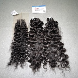 Produit chaud faisceau de cheveux de trame birmane 100% cheveux humains vietnamiens bruts bonne qualité double dessiné couleur naturelle en gros - Product Image 3