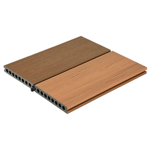 Suelo WPC para exteriores resistente al fuego, tablero de madera, cubierta compuesta de plástico y madera - Product Image 2