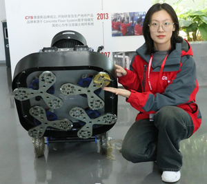 آلة صقل أرضية خرسانية دفع يدوي 7.5 كيلو وات v terrakso مطحنة أرضية خرسانية - Product Image 2