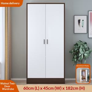 <span class=keywords><strong>Armoire</strong></span> moderne simple et amovible pour <span class=keywords><strong>chambre</strong></span> à coucher, location de maison, petit appartement - Panneau écologique, un mètre, <span class=keywords><strong>adulte</strong></span>/enfant - Product Image 6