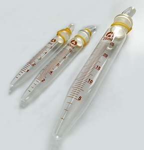 Tubo de Centrifugação Graduado de Vidro com Fundo Cônico e Tampa Rosqueada - Product Image 3