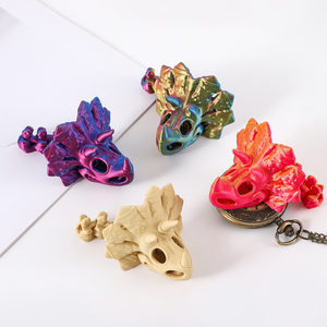 Wholesale Custom 3D Printed <b>Frozen</b> Pendant Bulk Promotional Gift Fossil <b>Jewelry</b> Factory Direct OEM Service Lightweight 1/12 - Product Image 3
