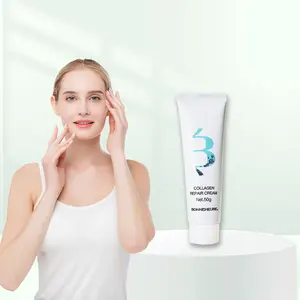 Fabrication de crème hydratante anti-âge pour le visage crème de beauté sans alcool sans pigment crème de levage au collagène