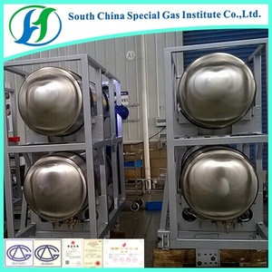 Vaporizzatore riscaldato ad aria con serbatoio di azoto liquido criogenico alla moda <span class=keywords><strong>500L</strong></span> 2.5mpa - Product Image 5
