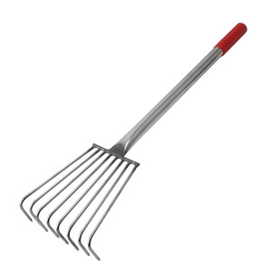 Cpai Garden Rake Stainless Steel 7 Tine For Home Gardening Tools - Product Image 1