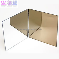 Demeng Acrylique Miroir 2 Voies Acrylique Miroir Table Miroir Incassable