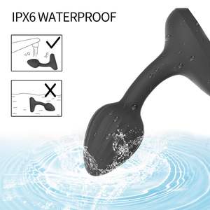 Usine Vente Silicone ABS Prostate Masseur Vibrateur Anal Sex Toys <span class=keywords><strong>Butt</strong></span> <span class=keywords><strong>Plug</strong></span> Pour Homme Anal <span class=keywords><strong>Plug</strong></span> - Product Image 3