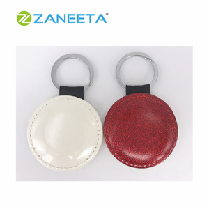 Llavero de sublimación <span class=keywords><strong>Llaveros</strong></span> de cuero para espacios en blanco de llavero de sublimación - Product Image 2
