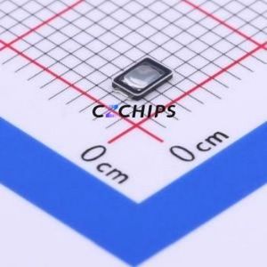 1TS015B-1100-0450-CT Tactile Switch SMD,3x2mm Switch Single Pole Single Throw Round Button 1.1N Vertical Mount - Product Image 1