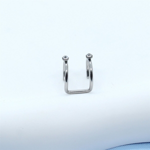 Venta al por Mayor de Clips para Orejas en Forma de C, Tachuelas y Anillos de Acero Inoxidable Electrochapado para Hombres y Mujeres, <span class=keywords><strong>Suita</strong></span> - Product Image 4