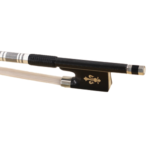 G122 FANALING Archet de violon professionnel rond en fibre de carbone de haute qualité, tailles 4/4-1/8 - Product Image 2