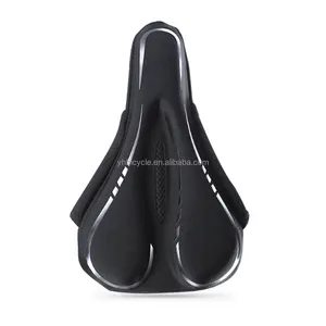 Capa de silicone líquido para sela de bicicleta MTB Gel para selim capa macia respirável e confortável para ciclismo