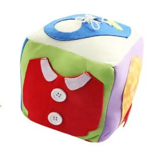 CE/ASTM 2024热卖毛绒教育触摸书婴儿定制填充动物玩具Plushie感官学习书