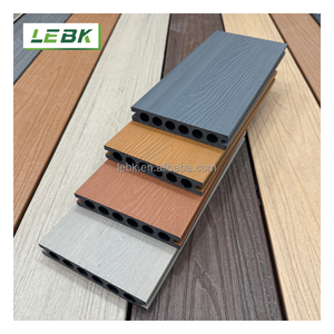 LEBK nueva superficie lisa <span class=keywords><strong>de</strong></span> <span class=keywords><strong>madera</strong></span> 23mm resistente al agua PE compuesto <span class=keywords><strong>de</strong></span> <span class=keywords><strong>madera</strong></span> piscina jardín Patio WPC suelo <span class=keywords><strong>de</strong></span> cubierta <span class=keywords><strong>para</strong></span> Exterior - Product Image 1
