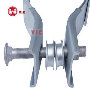 Support de montage galvanisé plongé chaud de Polonais de Transformet avec 4 boulons et écrous - Product Image 4