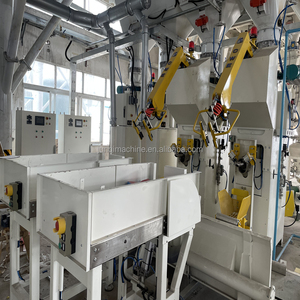 Machine d'ensachage automatique sans poussière CE 10-50 kg pour sacs à valve de carbonate de calcium lourd, avec pesage de haute précision et longue durée de vie - Product Image 5
