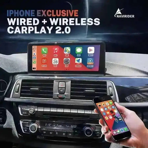 หน้าจอสัมผัส Android Auto CarPlay สำหรับ BMW X3 E83 ปี 2006-2010 ระบบนำทาง GPS เครื่องเล่นมัลติมีเดีย วิดีโอ เครื่องเล่นวิทยุติดรถยนต์ สเตอริโอ 4G - Product Image 3