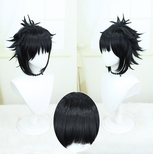 Anxin Cos Perruque Noir Kill Matt Skyward Style Perruque pour Uchiha <span class=keywords><strong>Sasuke</strong></span> - Product Image 3