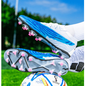 Zapatos de Fútbol Profesionales para Hombre AG, <span class=keywords><strong>Botas</strong></span> de Césped Anti-Uñas Largas, Diseño de Uñas Rotas para Primavera y Otoño - Product Image 6