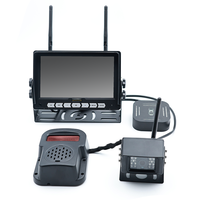 Caméra de recul sans fil alimentée par AI étanche IP68 1080P avec Speark 110db pour la détection des angles morts de camion