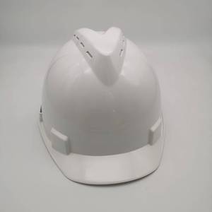 CE 인증 건설 보호 안전 헬멧 하드 모자 블랙 옐로우 레드 화이트 라이트 블루 HDPE 산업 안전 장비 - Product Image 2