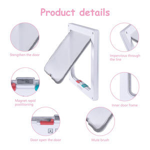 พนังติดตั้งง่ายประตูสัตว์เลี้ยง,ขนาดใหญ่พิเศษทนทานต่อสภาพอากาศสำหรับสุนัขแมว - Product Image 2