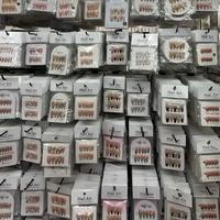 Uñas Postizas Hechas a Mano con Diseño Aleatorio, 10 Piezas/Juego, Más Vendidas, para Boutique