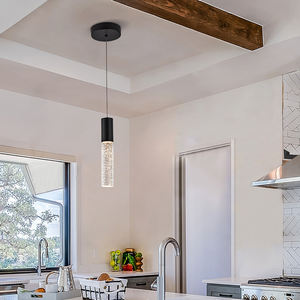 Minimalist Dimer <b>Bubble</b> Crystal Pendant <b>Lamp</b> 1 Lights SKD Led Pendant Light - Product Image 4