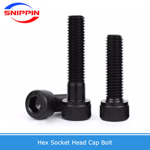 Grade 12.9-14.9 Carbon Steel Hexagon Socket Cap Head Shoulder Roller Bearing <b>Screw</b> Bolt <b>M5</b> M6 GB70.1 DIN912 - Product Image 2