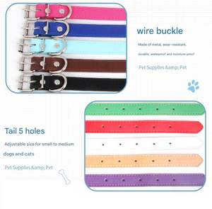 <span class=keywords><strong>Collar</strong></span> para mascotas con remache decorativo de diamantes elegante y moderno al por mayor, suministros con nombre personalizado, anillo para el cuello con letras para cachorro opcional - Product Image 4