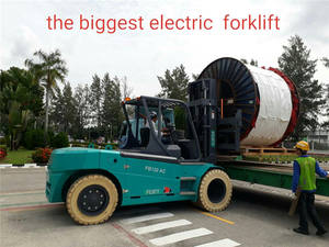 FLIFT מותג 12 טון מלגזה סוללה באופן מלא חשמלי מלגזה עם AC מנועים - Product Image 2