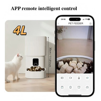Distributeur automatique de nourriture pour animaux de compagnie, compatible avec les aliments lyophilisés et les croquettes jusqu'à 16 mm, idéal pour les mangeurs difficiles