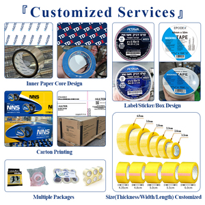 UV 14 Ngày Màu Xanh Màu Crepe Giấy Masking Tape Họa Sĩ Trong Nhà Ngoài Trời Sơn Tương Tự 2090 Không Có Dư Phần Không Thấm Nước Băng Dính - Product Image 6