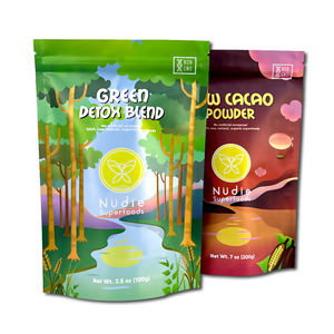 Custom Print Reusable Matt <b>Laminate</b> Plastic Stand up <b>Pouch</b> Packaging Bag Spicy Seasoning Spices Packing - Product Image 4