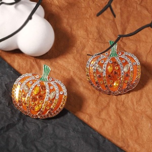 Pendientes de Aleación con Estilo Europeo Americano para Halloween, Ligeros, de Lujo, Elegantes, Frescos, Nuevos, Creativos, Exagerados y a la Moda para Fiestas - Product Image 3
