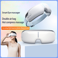 3D Airbag Kabelloser Augenmassagegerät mit Pulstechnologie, 3/5 Modi, Musikfunktion zur Linderung von Augenermüdung, Schönheitspflege (1 Jahr Garantie)