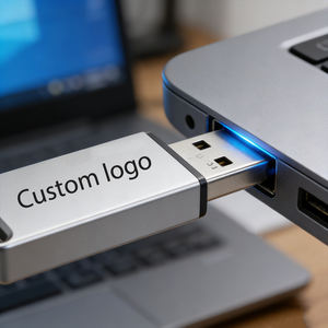 Memoria USB Personalizada con Logotipo, 256GB 128GB 64GB 32GB, Unidad Flash Metálica USB 2.0 3.0, para Regalos - Product Image 5