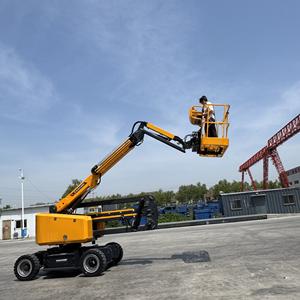 הנמכר ביותר באיכות גבוהה 16m אדם להרים עבודת אוויר פלטפורמה חשמל מפרקי המפרק - Product Image 5