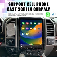 Autoradio 13 pouces pour Ford F150 2015 2016 2017 2018-2020 Android 12 Écran vertical Multimédia GPS Navigation Autoradio Stéréo