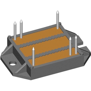 MMO140-12IO7 Componentes Electrónicos Nuevos y Originales, Tiristores, MÓDULO SCR 1.2KV 90A - Product Image 1